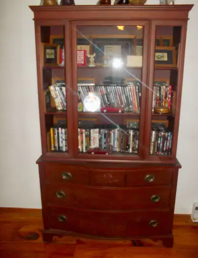MAHOGANY CABINET-"IDEAL Size", View more