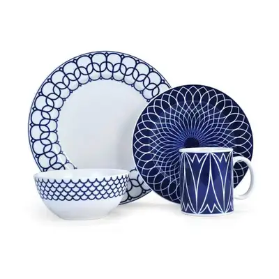 New Mikasa Lavina White 4pc Place Setting, View more