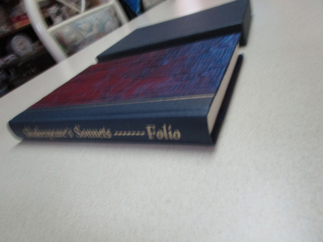 Shakespeare’s Sonnets & A Lover’s Complaint Folio Society 2006 W in Fiction in Edmonton