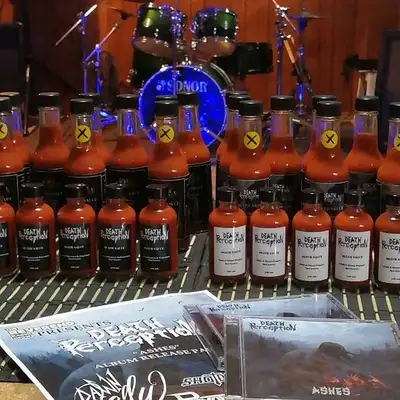 Xtra Hot - $15 5oz - $10 2oz - $5 Scotch Bonnet or Ghost Pepper https://linktr.ee/deathperception