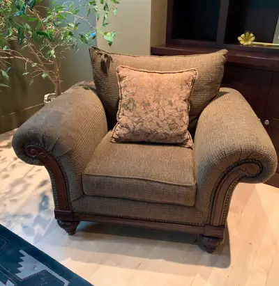 Drexel heritage down filled armchair, View more