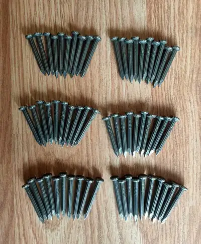 Masonry Nails, 6" Smooth Shank Nails., View more