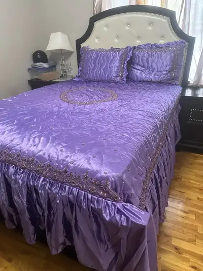 bedroom set-free table and vanity with storage, View more