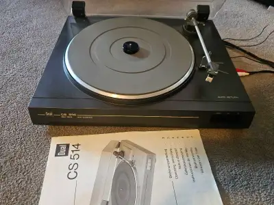 Dual CS 514 Turntable, View more
