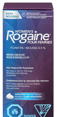 Rogaine  Women’s Foam 5% Hair Loss and Regrowth