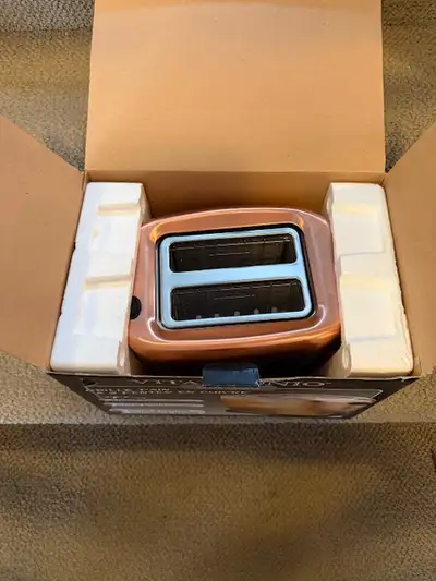 Vitantonio Copper 2 Slice Toaster - NIB, View more