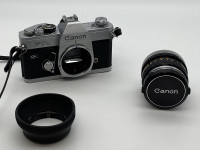 Canon FTb QL Camera with 50mm f/1.8 lens- $179