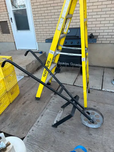 Garden hoe custom built with a stainless steel blade. Please call 3063150130.