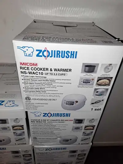 Zojirushi Rice Cookers Brand new in box, View more