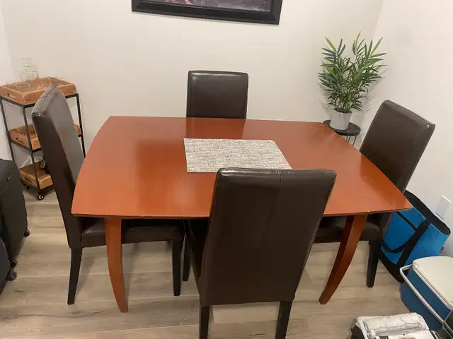 Dining Table + Chairs in Dining Tables & Sets in Hamilton - Image 3
