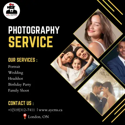 Looking for high-quality photography in London, Ontario? We’ve got you covered at Amin Youssef Creat...
