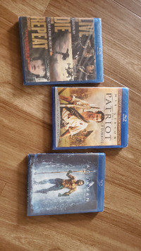 Sealed Blu ray movies