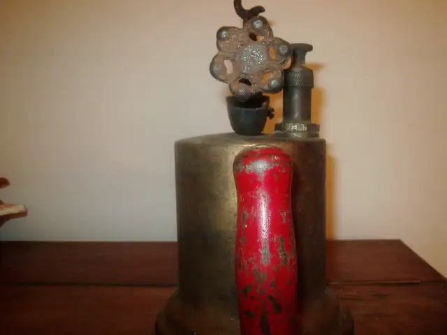 2 - Antique “ BUTLER -100 “ BRASS BLOWTORCH - GAS63417654818177122