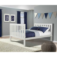 Sealedbox Canwood Lakecrest Full Size Double Bed White and Expre
