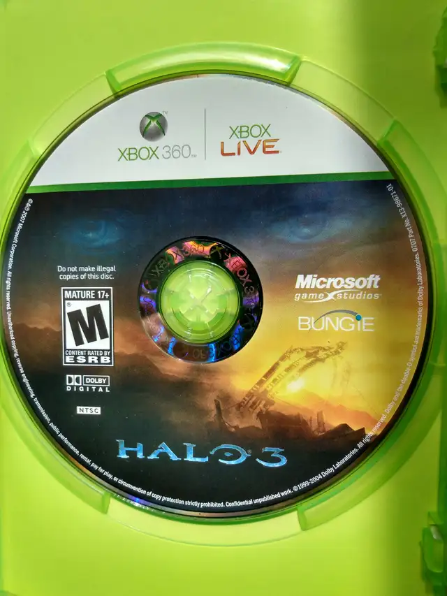 HALO 3 III XBOX 360 GAME INCLUDES INSTRUCTIONS MINT CONDITION in XBOX 360 in St. Catharines - Image 5