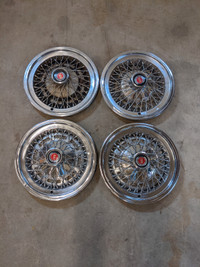 1979 Cougar XR7 Wire Wheel Covers 15"