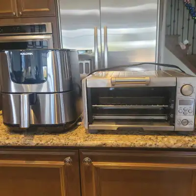2 working appliances Toaster $ Air-fryer, View more