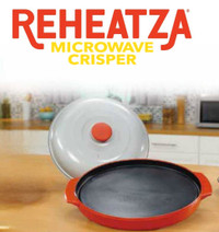 Reheatza microwave crisper , As seen on TV
