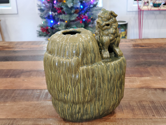 2018 Asian Foo Dog Dragon IKEA Vase by Per B. Sundberg in Arts & Collectibles in Edmonton - Image 2
