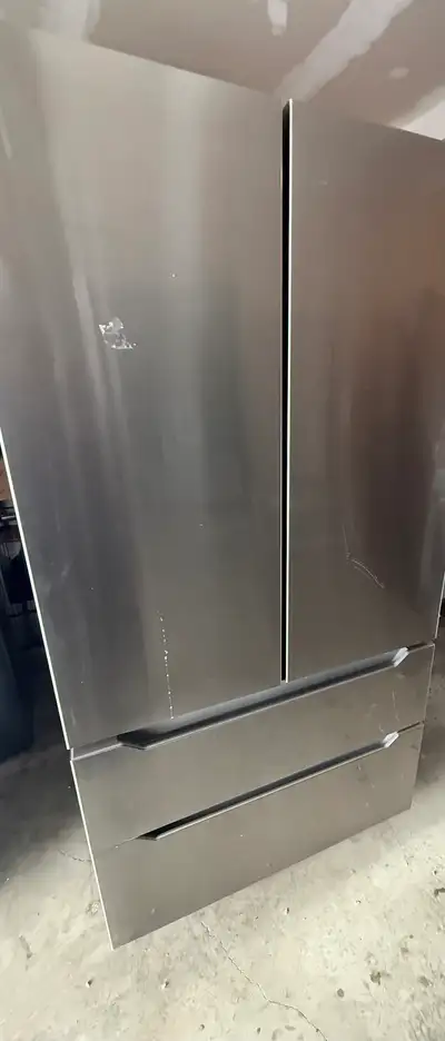 Stainless fridge , View more