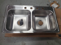 Dayton double kitchen sink