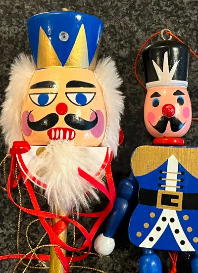 TLC Project Lot of (2): Nutcracker Wand & Christmas Toy Soldier, View more