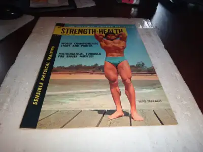 The physical fitness magazine strenght & health 1963 bodybuildin, View more