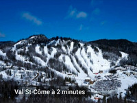 Chalets à 2 minutes du Ski Val St-Côme 
