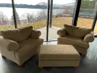 Magnifiques fauteuils en plume !