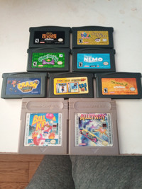 GameBoy Advance SP Games. Prices listed below in description.
