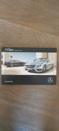 MB S-Class cabriolet and coupe catalogue 