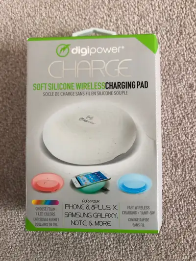 digipower charge soft silicone wireless charging pad, View more