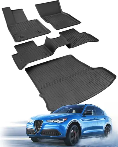 NEUF:Tapis auto Alfa Romeo Stelvio 2018-2025, View more