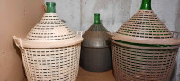 Wine containers- Demijohns
