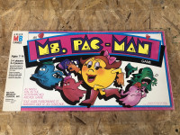 Ms Pac-Man Board Game 1983 Milton Bradley 