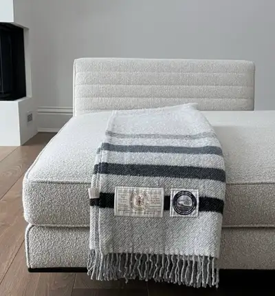 Hudson’s Bay Caribou Throw Blanket Special Edition. Made in Engl, View more