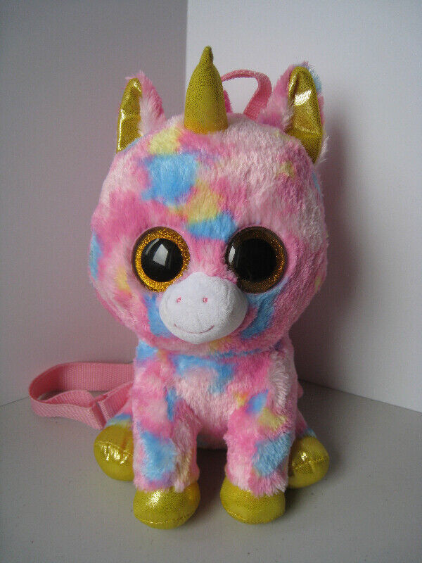 Ty Beanie Fantasia the Unicorn Backpack in Toys & Games in Guelph