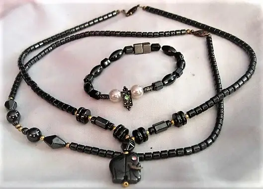 Gorgeous Black Magnetite Magnetic Jewelry in Jewellery & Watches in Oshawa / Durham Region - Image 4