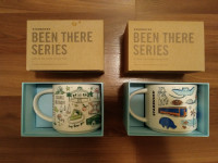 STARBUCKS FLORIDA & TAMPA BAY MUGS BEEN THERE SERIES COLLECTION