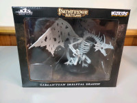 Pathfinder Deep Cuts: Gargantuan Skeletal Dragon New in Box 
