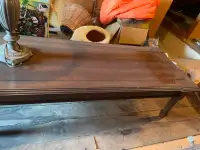 Wood coffee table 