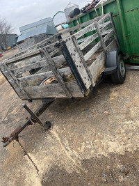 Trailer For Sale - 6 x 8 Home Built - Needs Some New Wood - $200