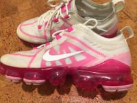 NIKE AIR VAPORMAX 2019 SUMMIT WHITE PINK RISE SNEAKERS WOMENS 7