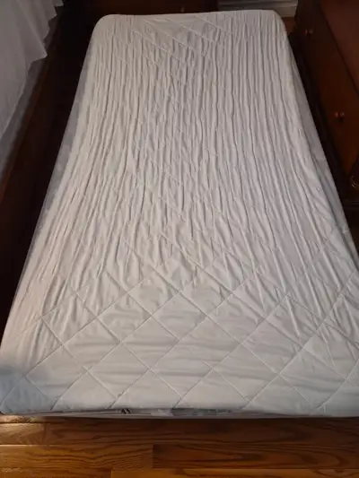 Set of 2 twin mattress protectors in excellent  condition., View more