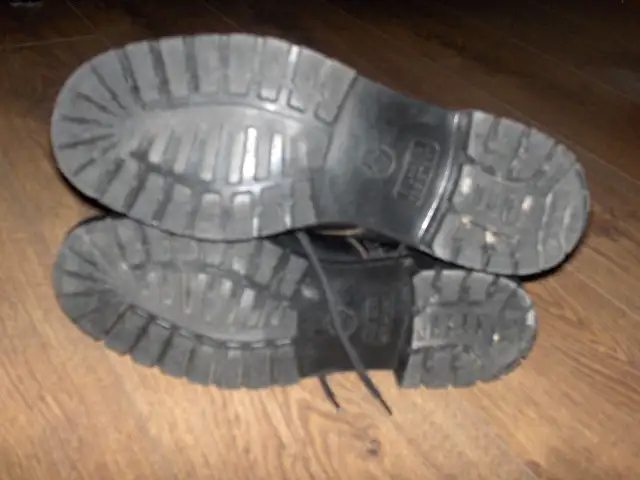 Men's Size 10 Steel Toe Leather Boots63295983556097123