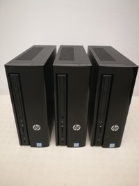 3 Units HP Slimline PC i3-6100T,8GB RAM,500GB HDD, DVD-RW - $350