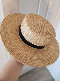 Urban Outfitters Straw Boater Hat