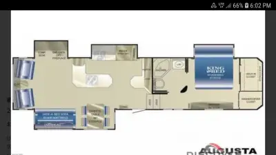 Beautiful 5th wheel for sale. No leaks, no smoke. 4 sliders. with awesome open layout. Big bathroom....