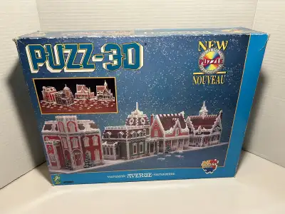 Vintage Victorian Avenue Puzz-3D Puzzle Complete, View more