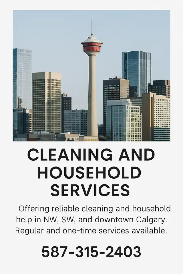 Need a Break? Flexible Household Help Available62864354344962123